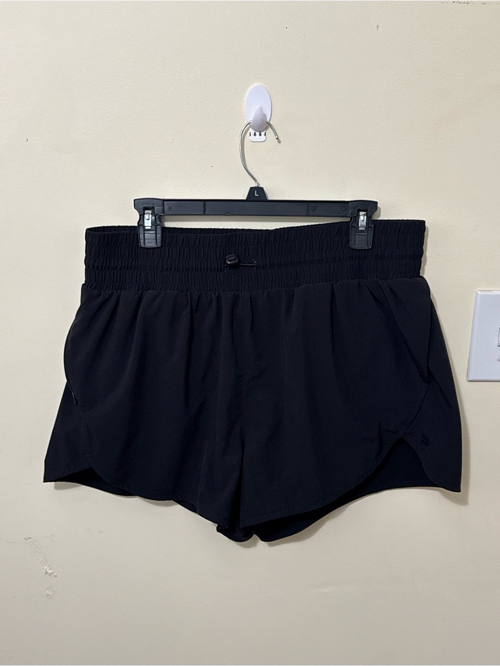 all in motion Black Athletic Shorts with Elastic Waist
